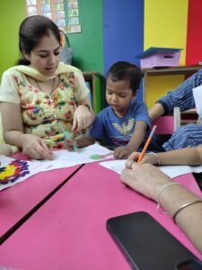 Mental wellness center activity